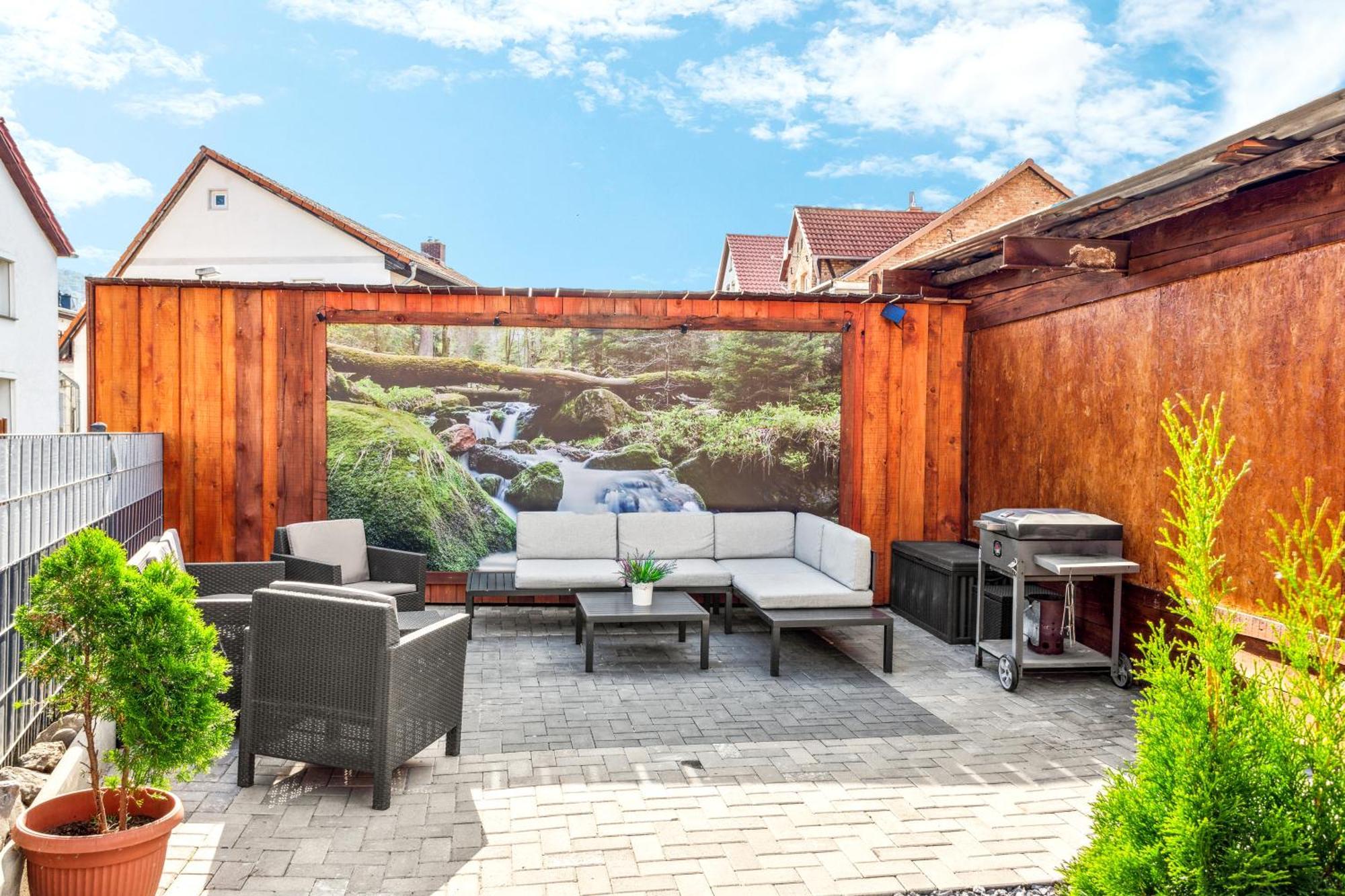 Apartment Harzquelle Center Thale - Grill & Garden Ngoại thất bức ảnh